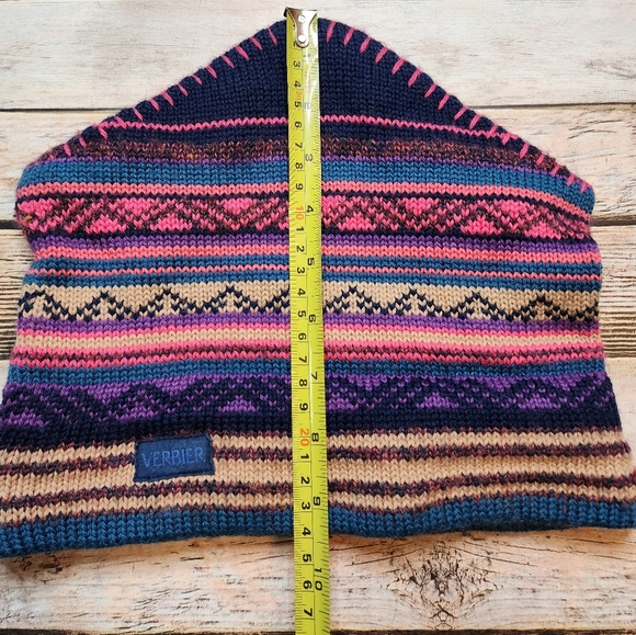 Unisex 100% Wool Verbier Beanie - Picture 6 of 7